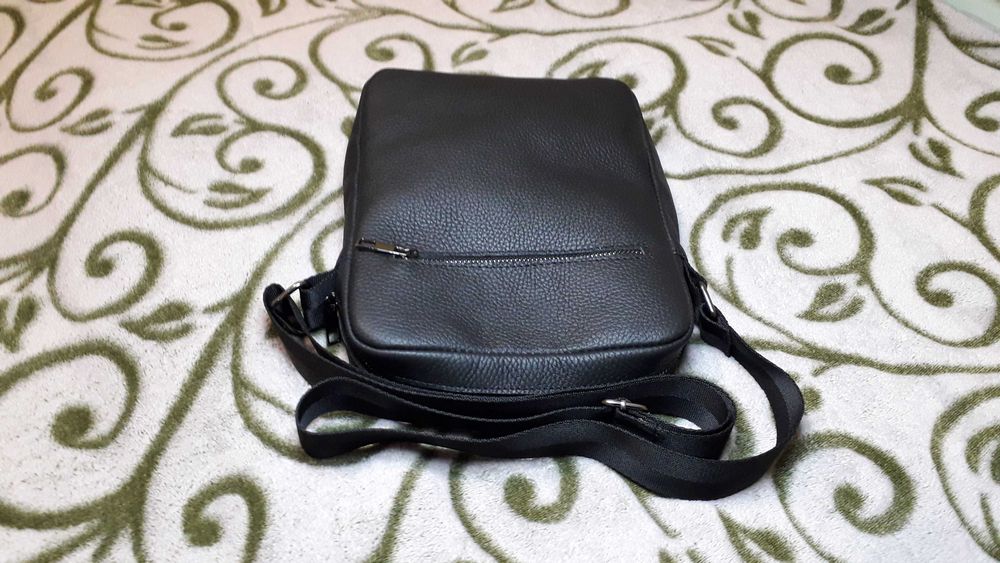 Шкіряна сумка чоловіча сумка через плече шкіряний клатч барсетка