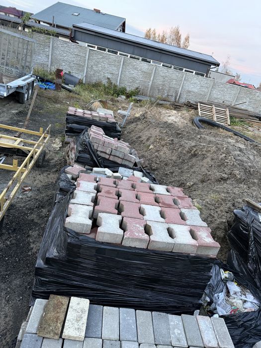 Kostka brukowa uzywana z demontazu 20zl za m2