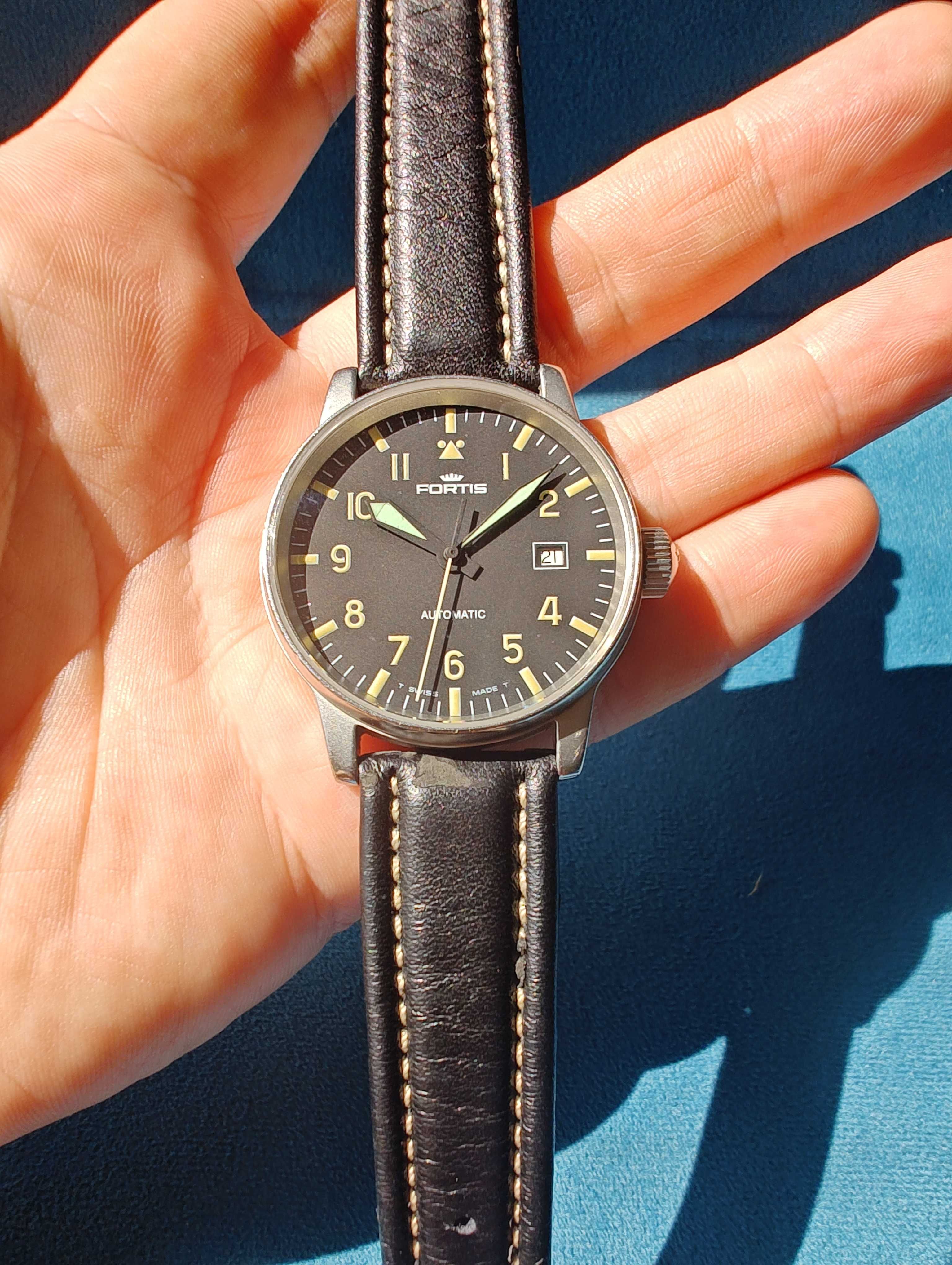 Fortis Flieger pilot 595.10.46 eta 2824-2