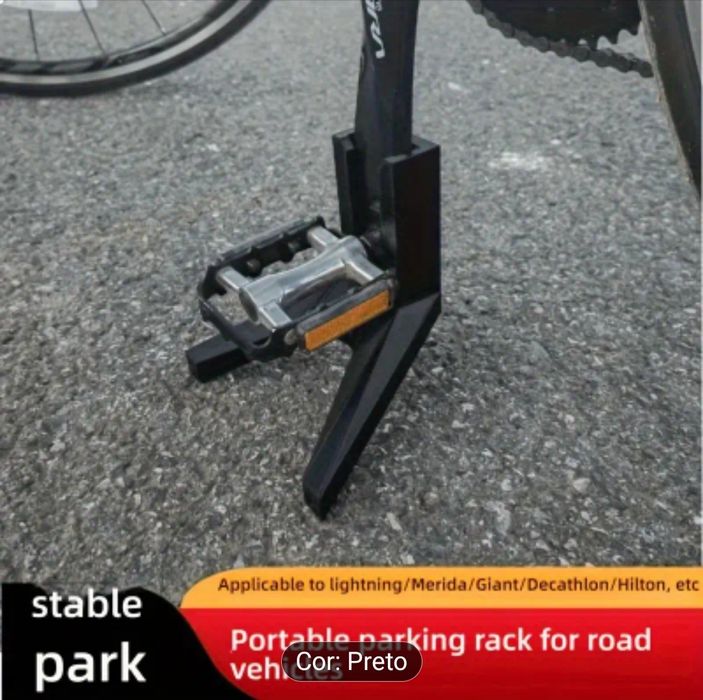 Descanso universal para bicicleta