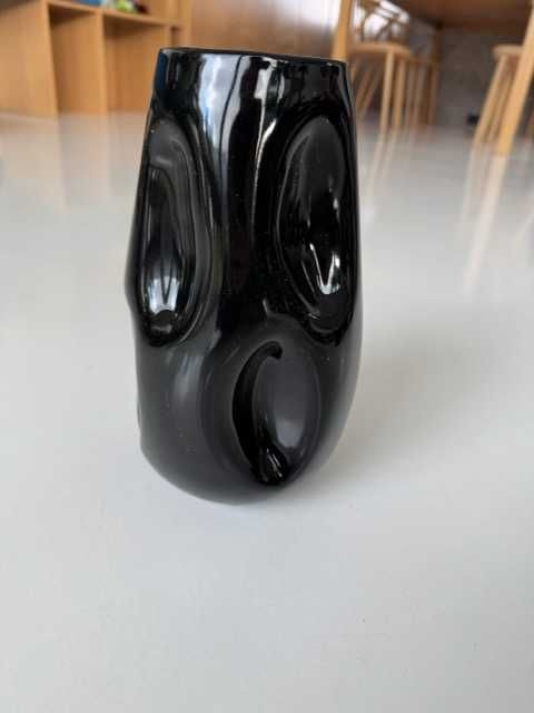 wazon Home&You darcos – czarna porcelana - nowoczesny