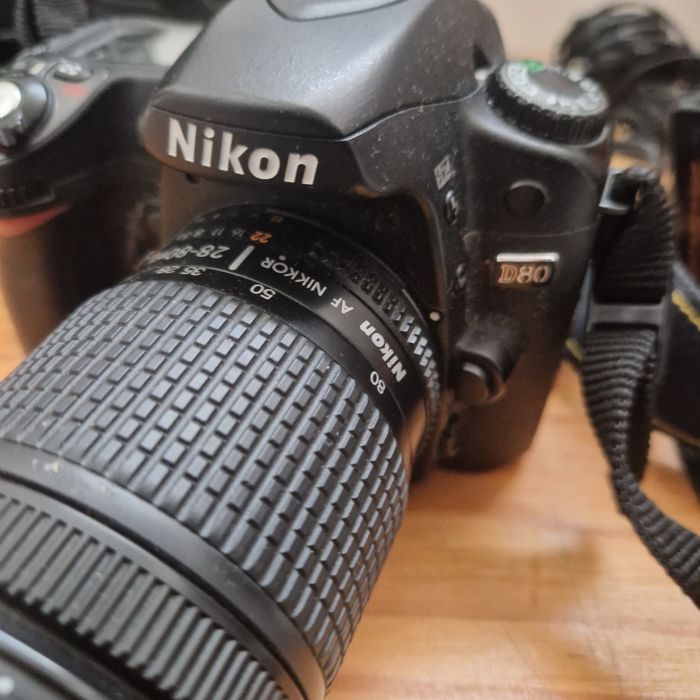 Nikon D80 mais objectiva Sigma 500