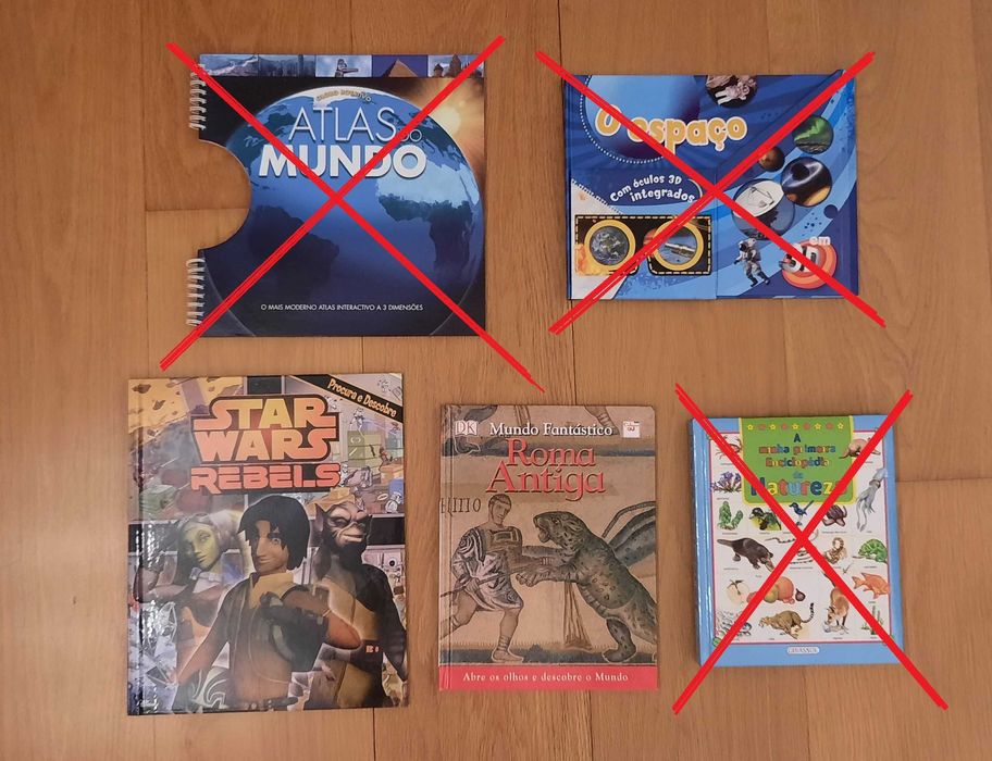 5 Livros ilustrados Infantis (desconto 20%)