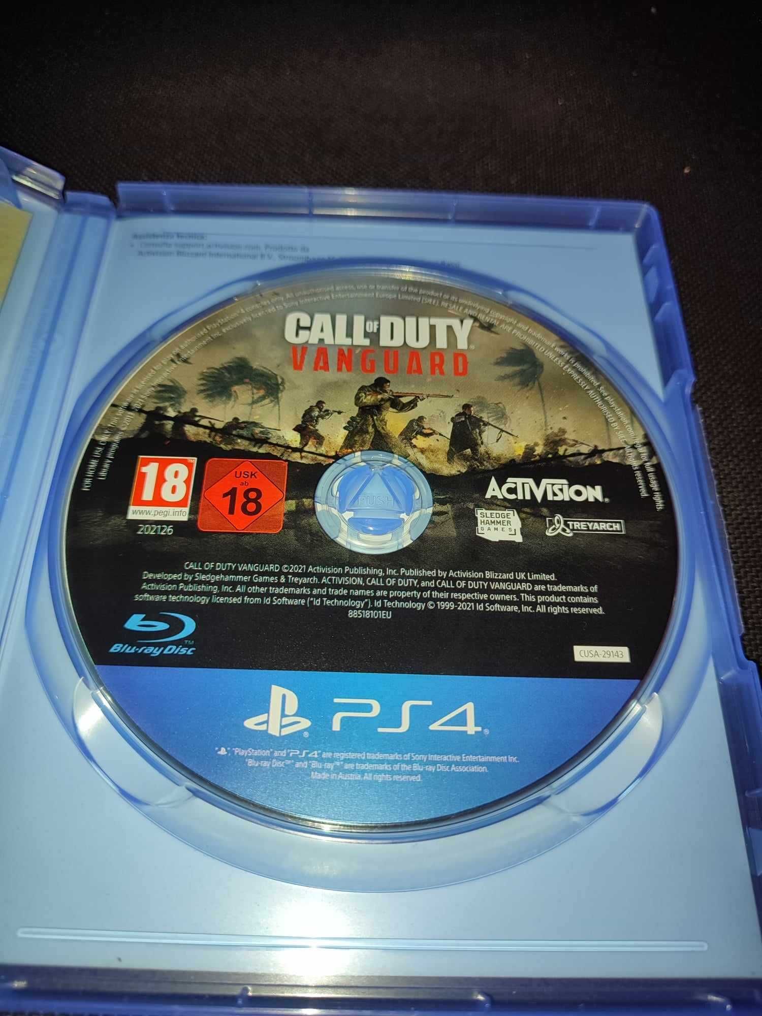 Okazja!!! Gra Call of Duty Vanguard na Playstation 4 i 5 Ps4!