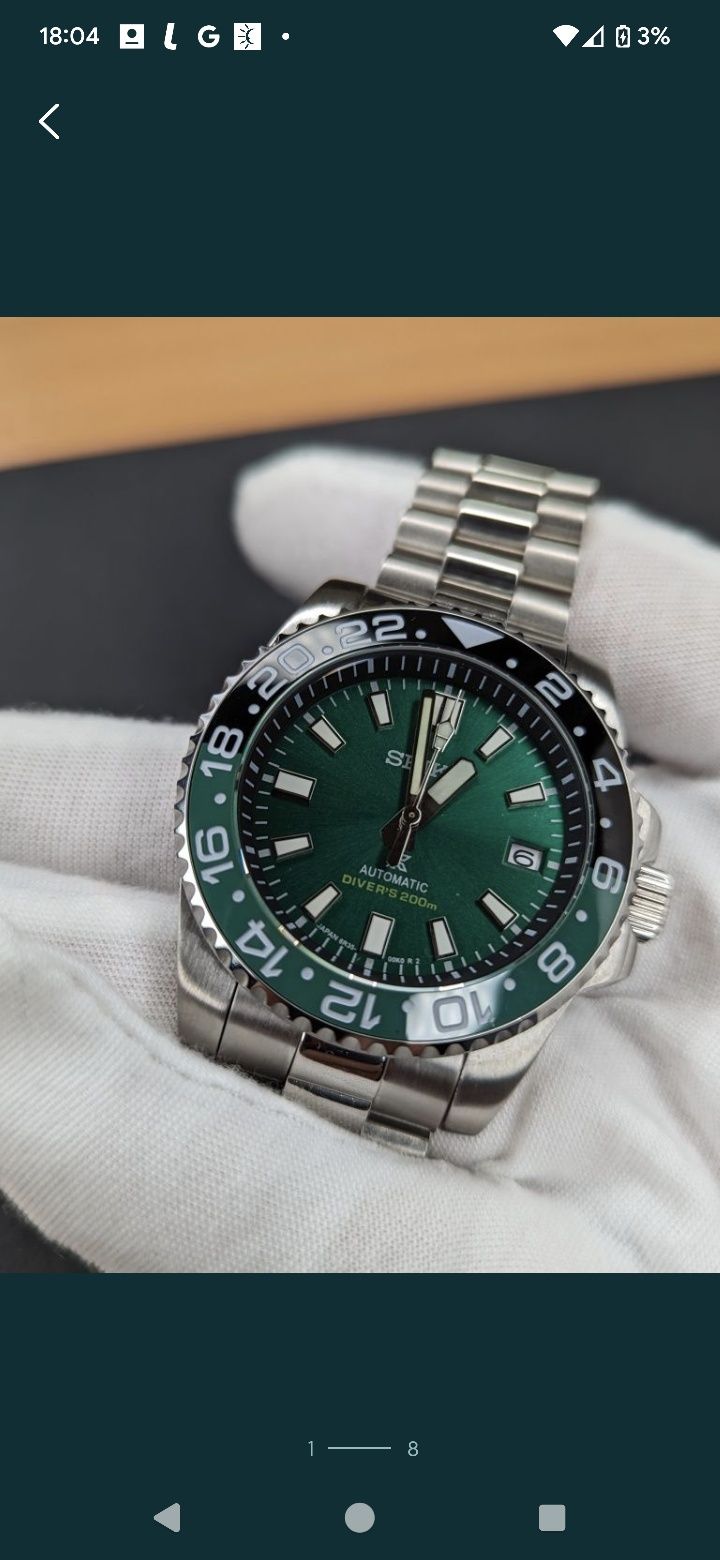 Skonfiguruj swój własny zegarek Seiko mod na zamówienie