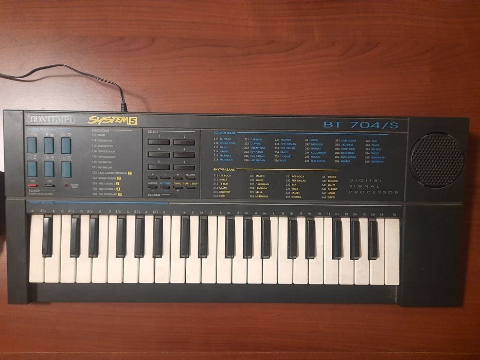 Mały keyboard BONTEMPI BT 704 / S system5