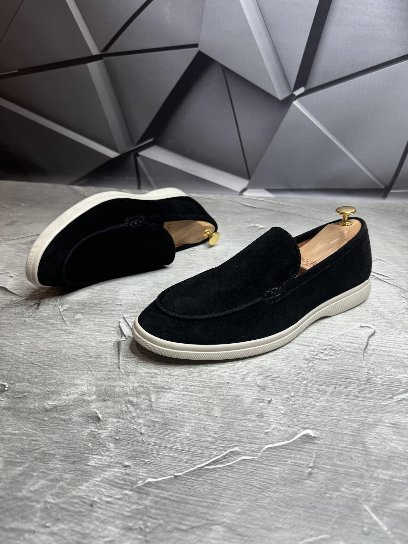 Летние лоферы замша 40-45