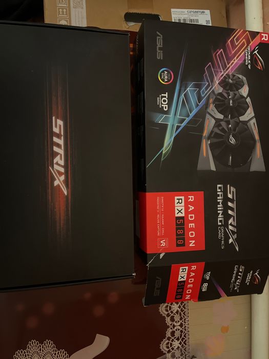 Radeon RX580 asus strix gaming
