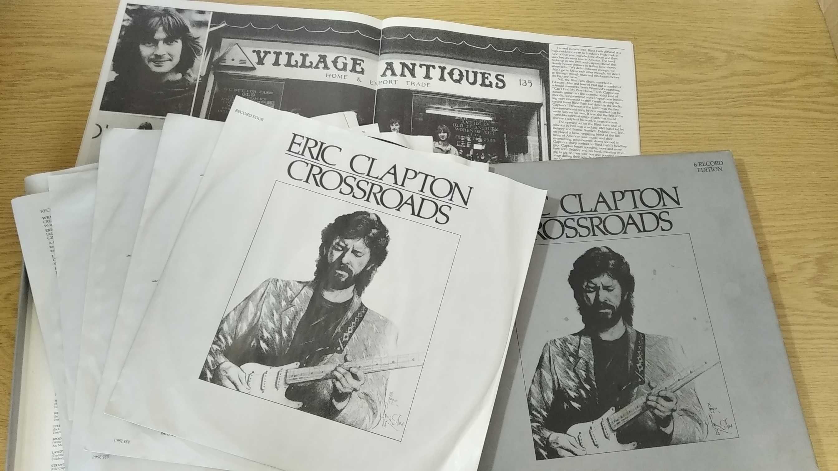 Winyl Eric Clapton Crossroads 6LP NM/EX Kaseta