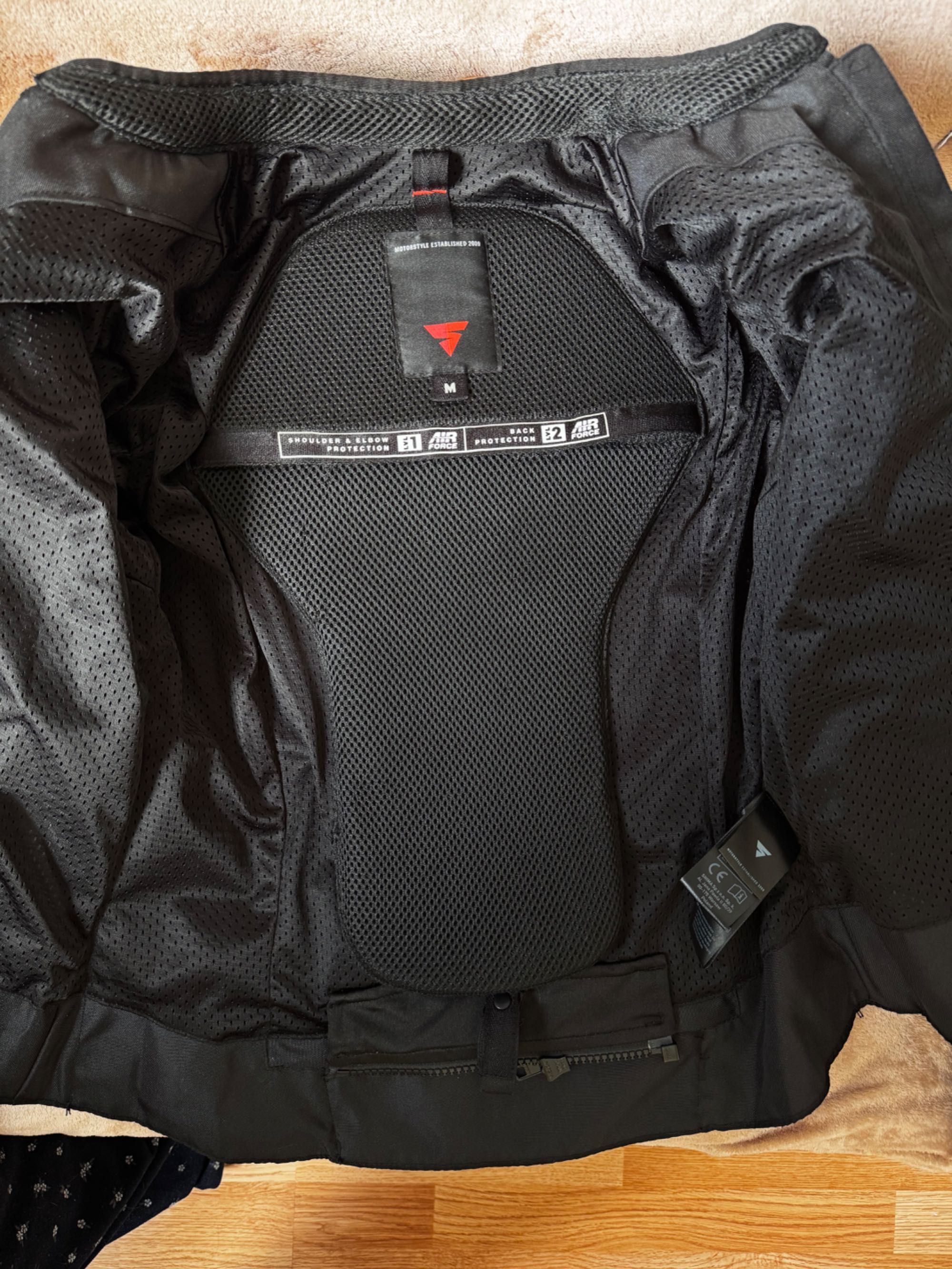 Жіноча мотокуртка shima x-mesh 2.0 black/red