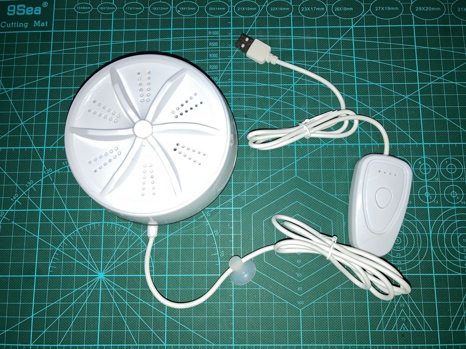 Портативна пральна машинка  - працює від USB / power bank