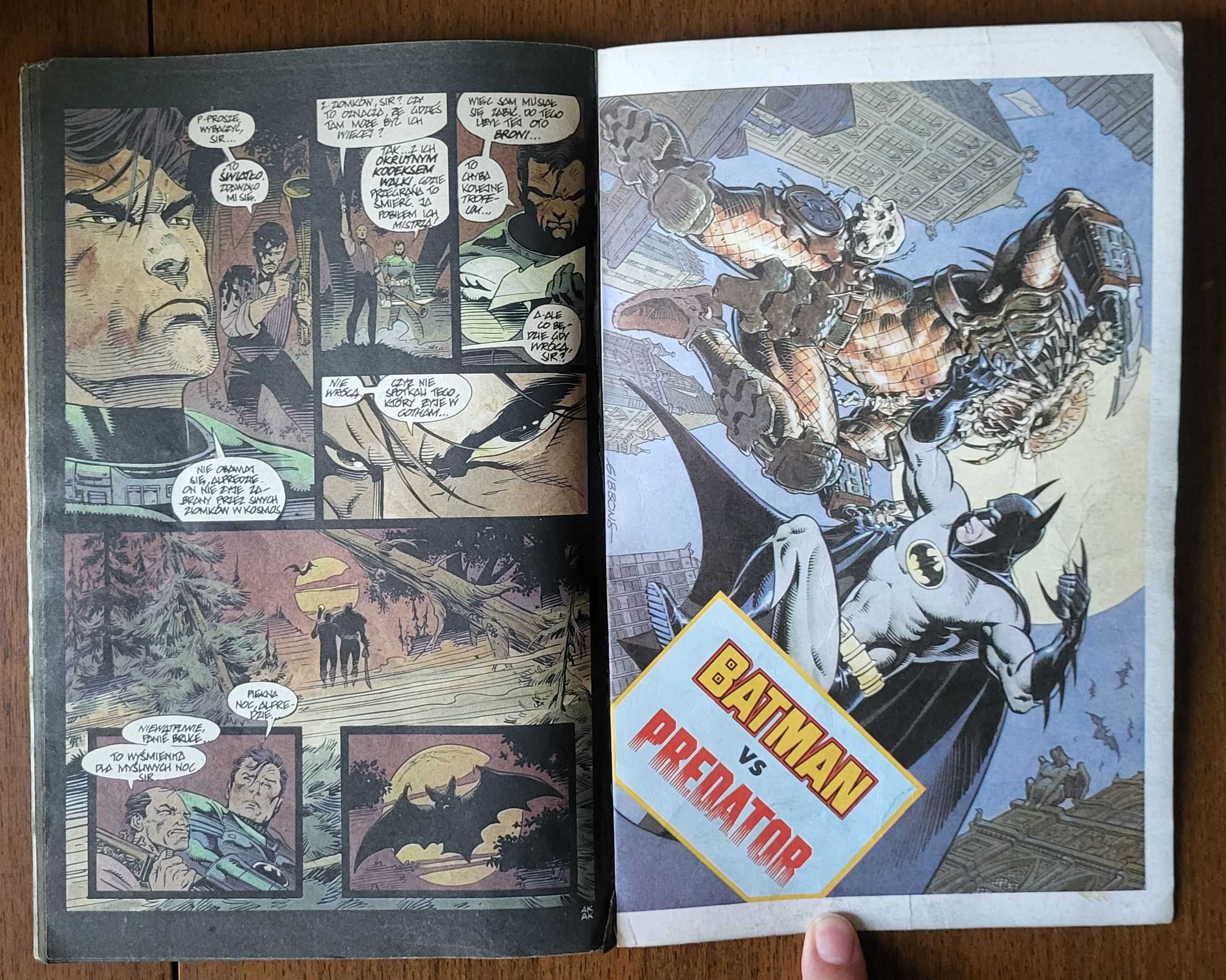 Batman versus Predator 2/93 - Komiks TM-Semic