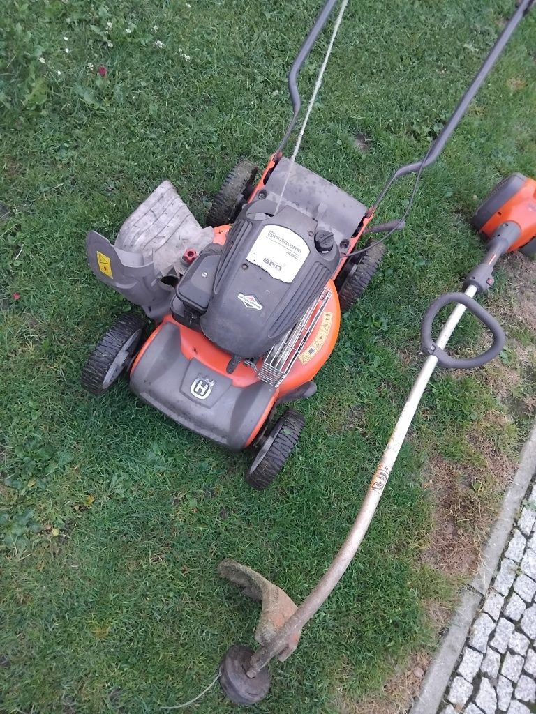 Husqvarna kosiarka i podkaszarka kosa do trawy  komplet