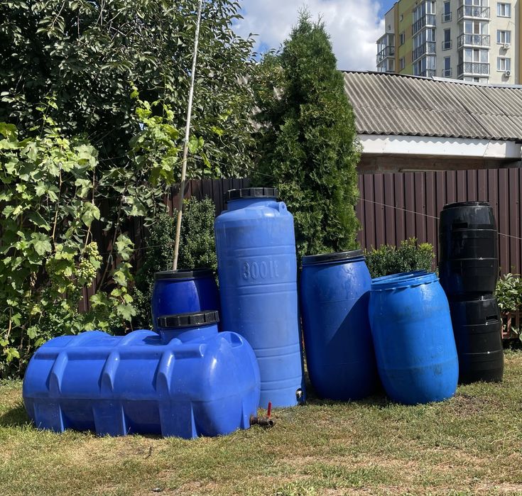 Ємність пластикова , бочки 300, 150, 50