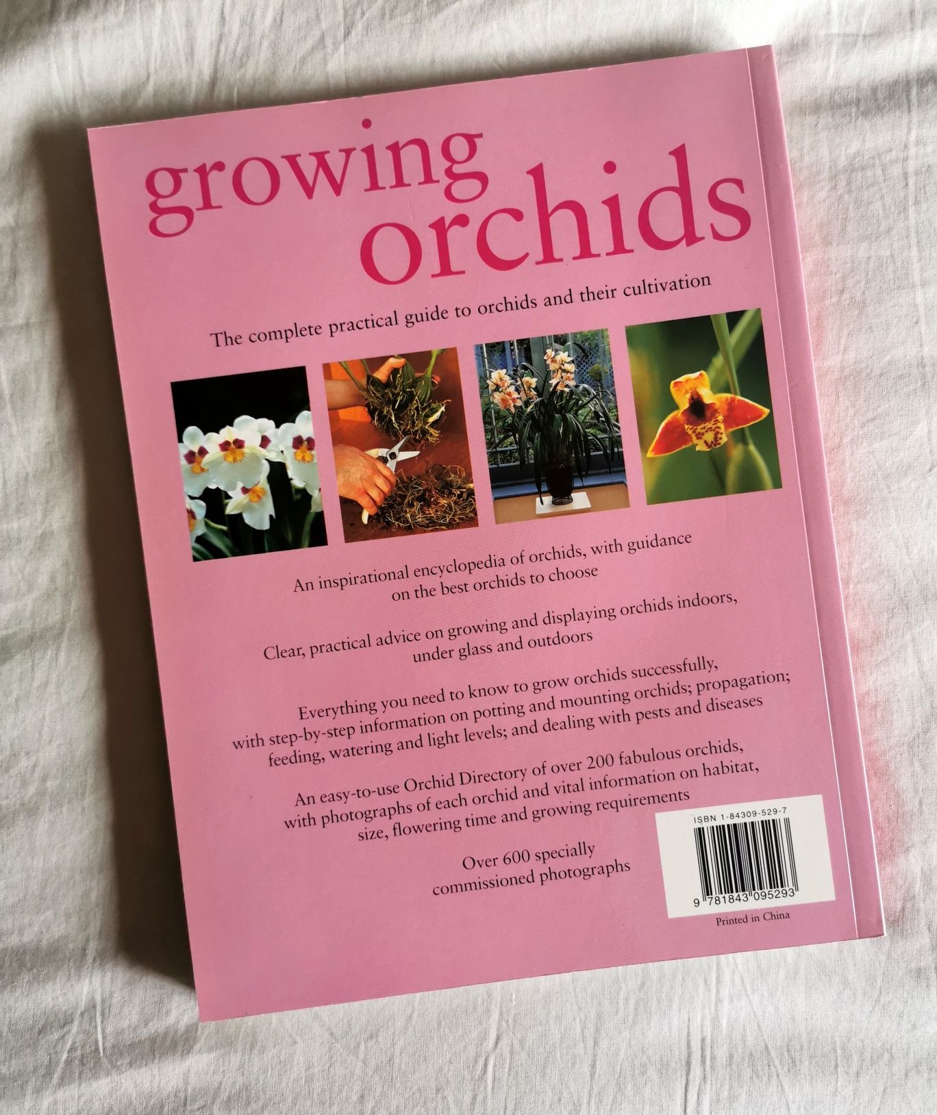 Livro em inglês - Growing Orchids