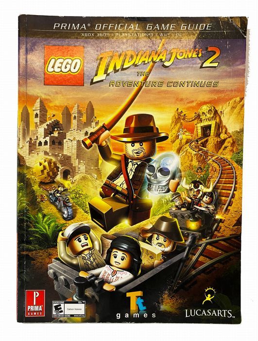 Lego Indiana Jones 2 The Adventure Poradnik Guidebook