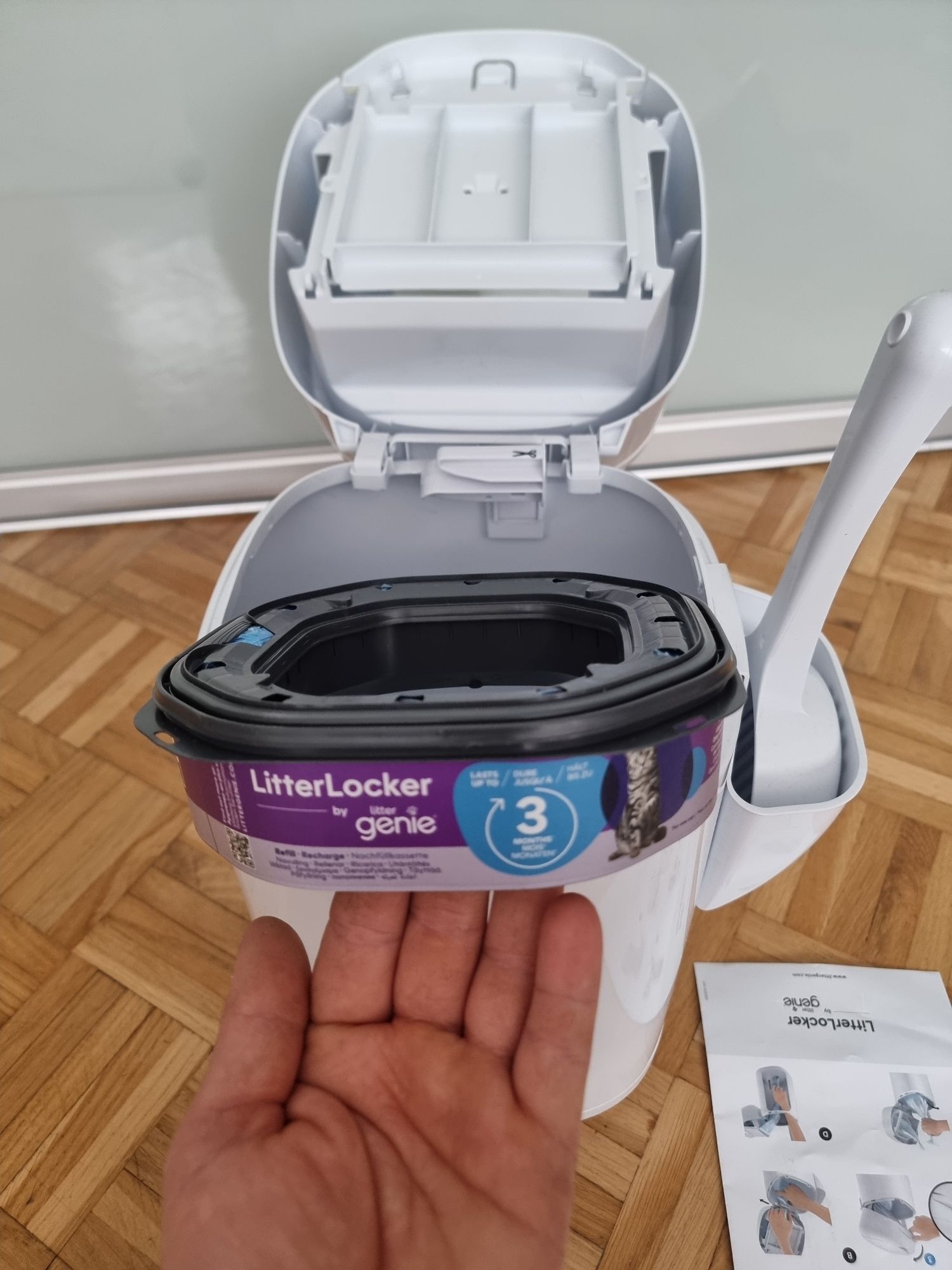 Sprzedam littera genie plus litterLocker 1szt. NOWY