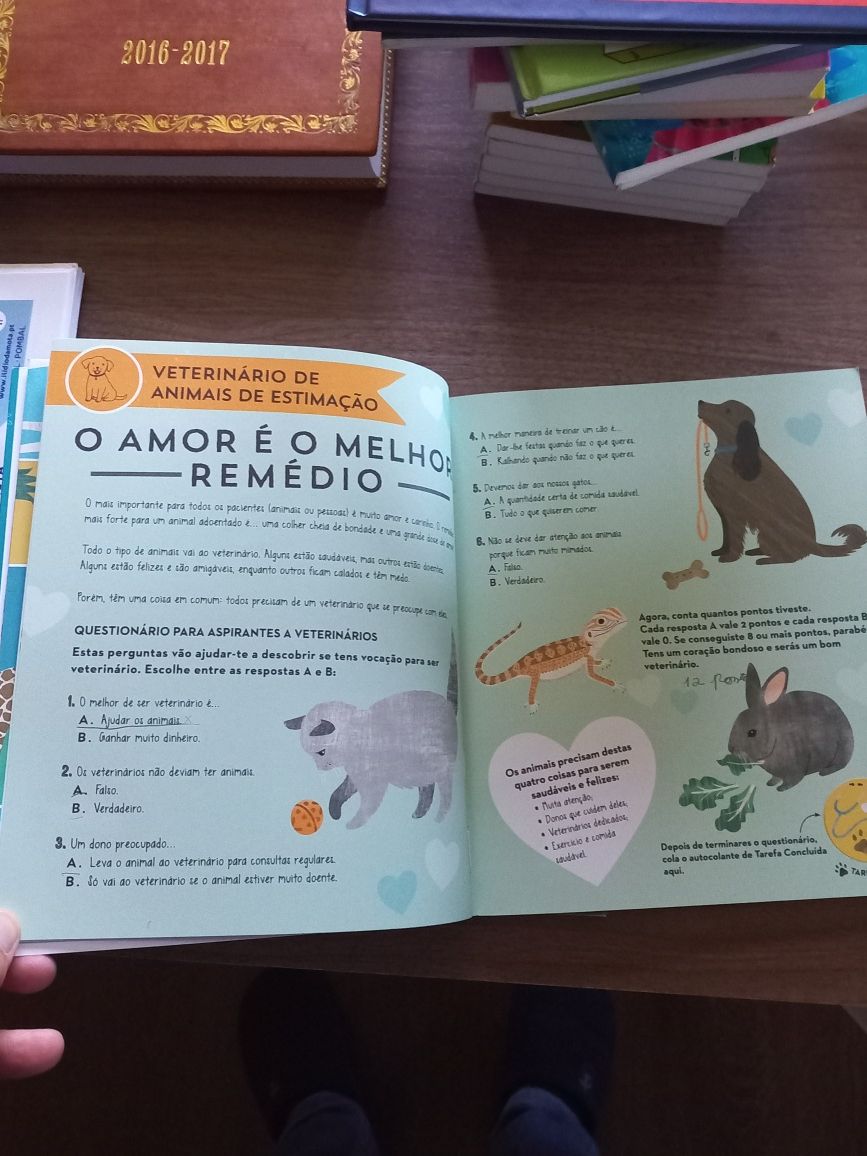 Livro Escola de Veterinarios