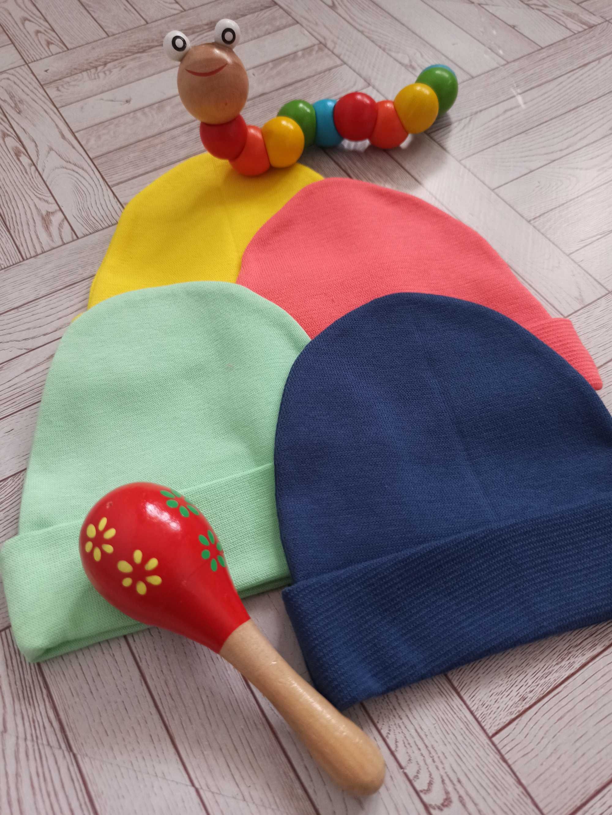 Czapeczka niemowlęca noworodkowa