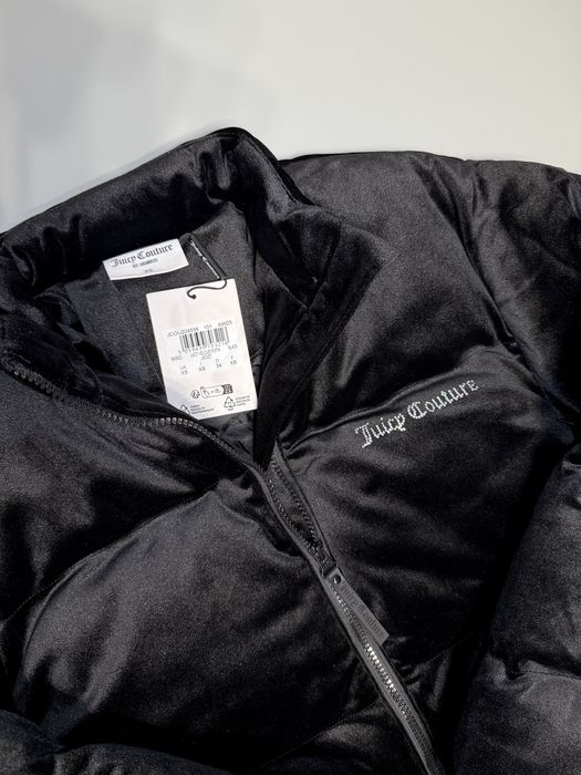 Велюрова куртка Juicy Couture нова, оригінал, чорна XS з бірками