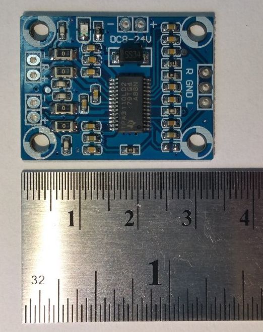 Усилитель на микросхеме TPA3110, класс D, 2х15 W