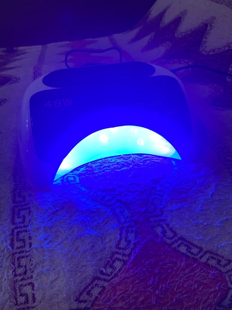 Лампа гибридная для ногтей УФ CCFL+LED 48W