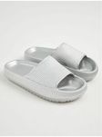 28 George silver clogs srebrne nowe śliczne klapki na lato basen