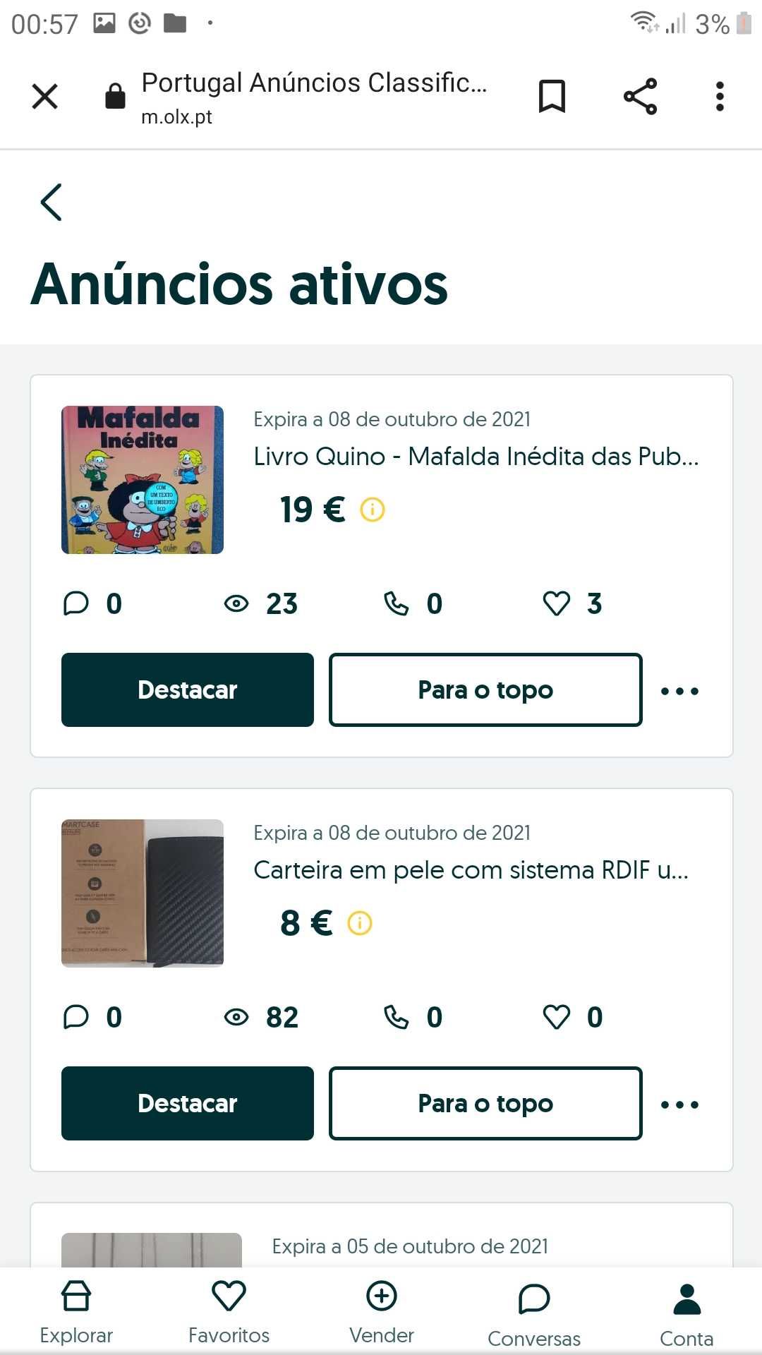 Livro Quino - Mafalda Inédita das Publicações D. Quixote 1990