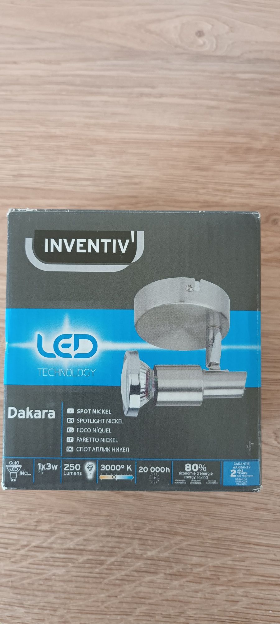 Kinkiet led Dakara Inventiv 230V nowe