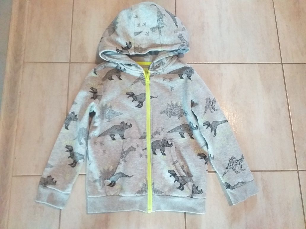 Bluza chł.F&F Dinozaury roz.122
