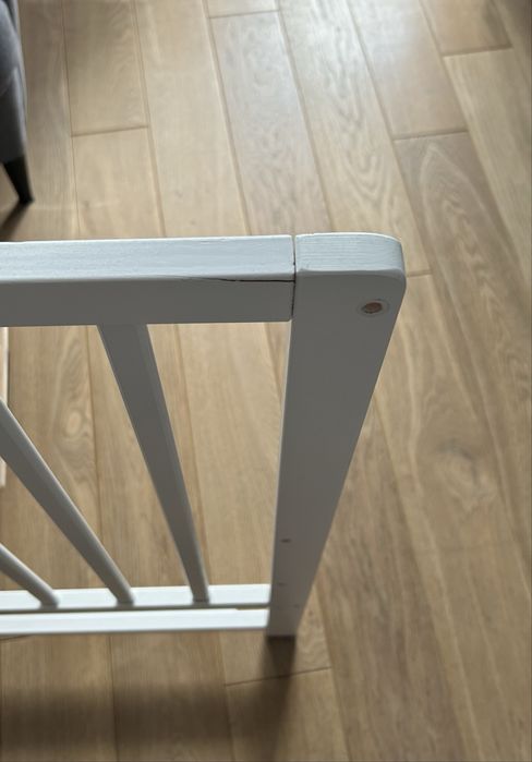 Łóżeczko dla dziecka “Dominik” białe 120/60 z szufladą