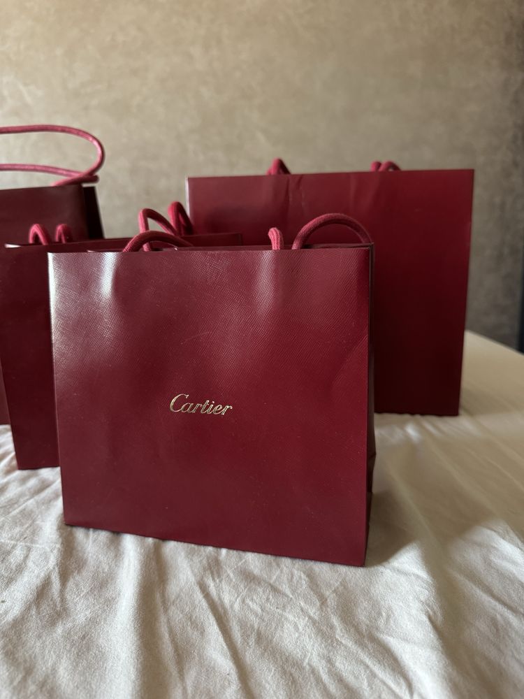 Пакет Упаковка Cartier сертификат