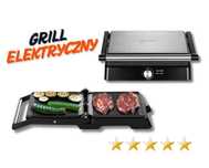 DUŻY ROZKŁADANY Grill wielofunkcyjny 2200W Elektryczny - OKAZJA!!
