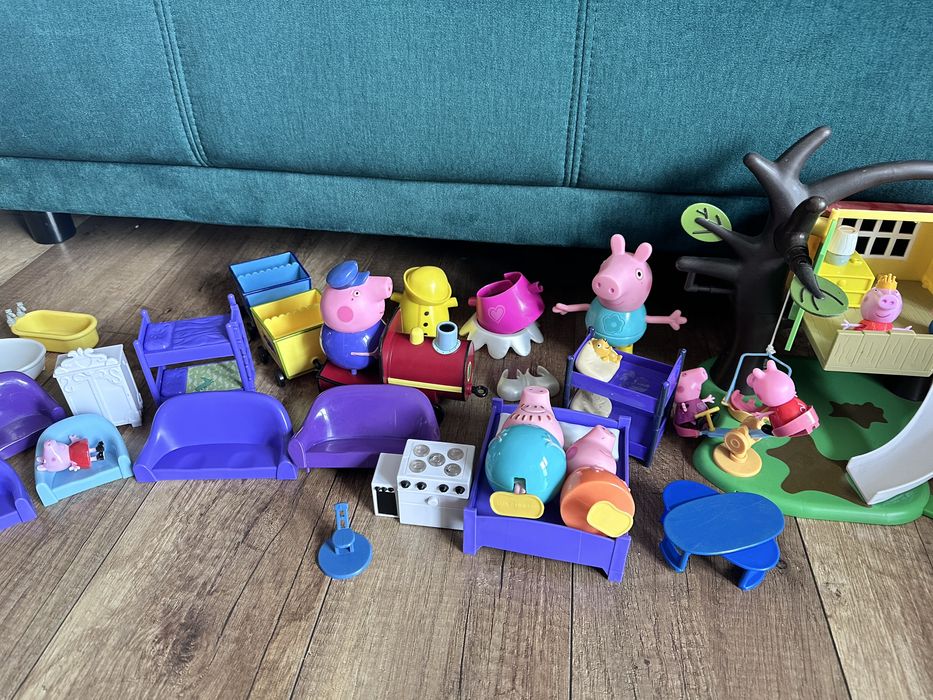 Świna Peppa duzy zestwa
