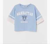 T-shirt dziewczęcy Manhattan H&M rozm. 158-164 cm