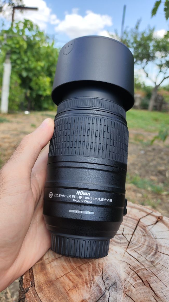 Объектив Nikkor 55-300 DX VR 1:4.5-5.6