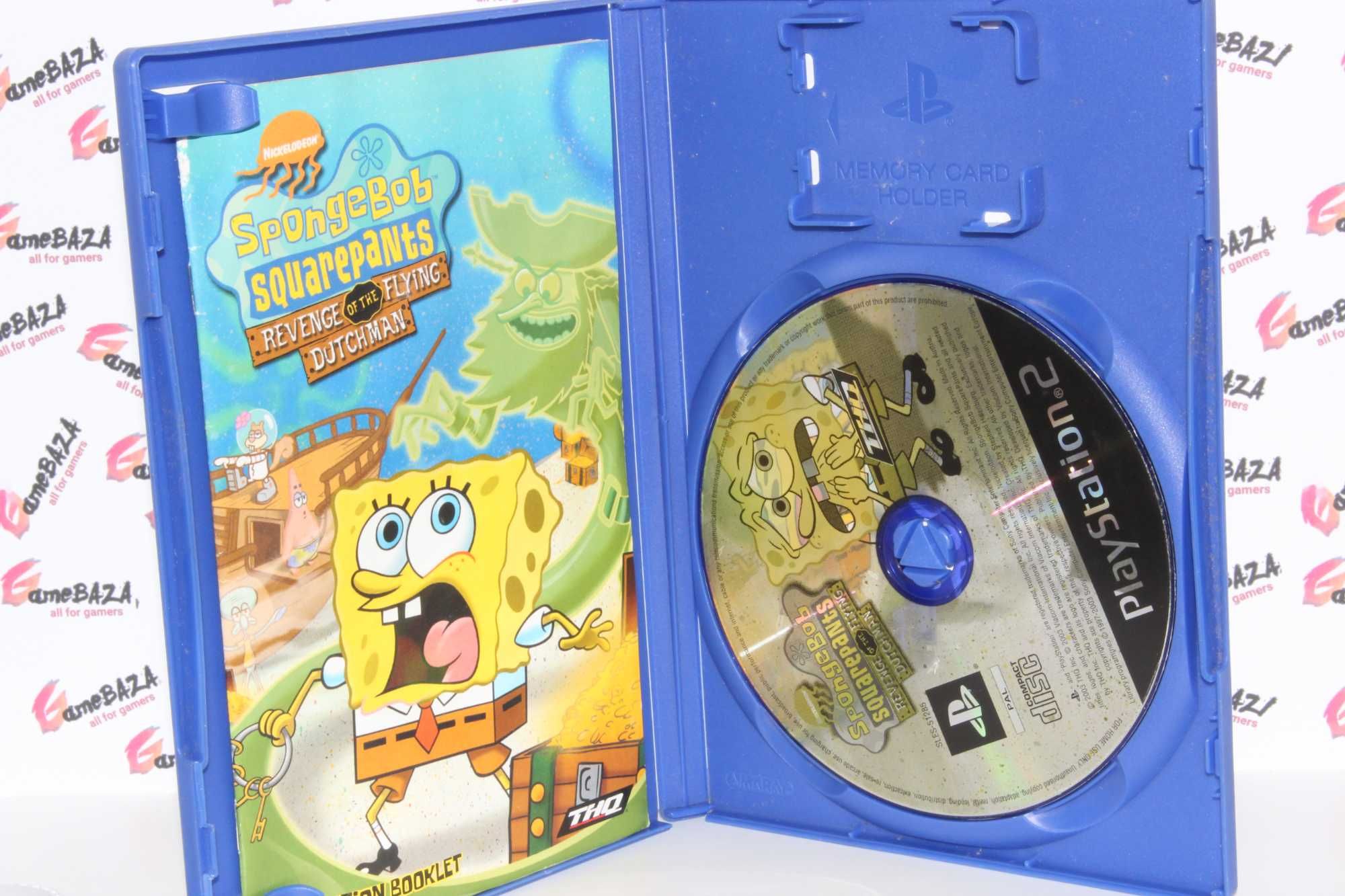 Spongebob Revenge Of The Flying Dutchman uszkodzona PS2 GameBAZA