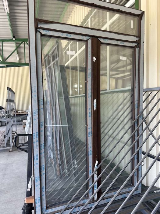 Металопластикові двері 2500/1450