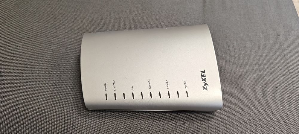 Zyxel ADSL router Netia