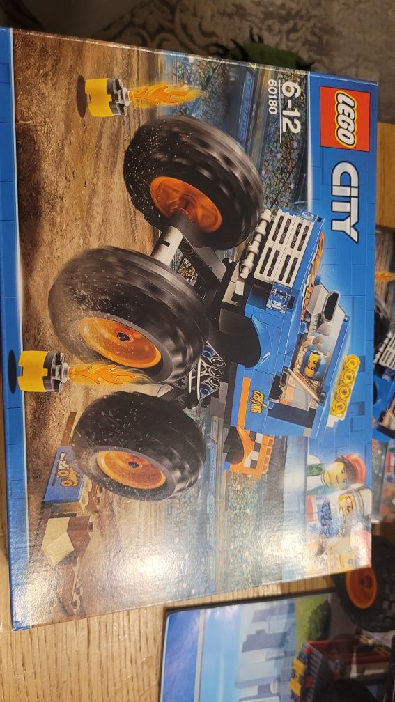 Lego 60180 city jak nowe monster truck