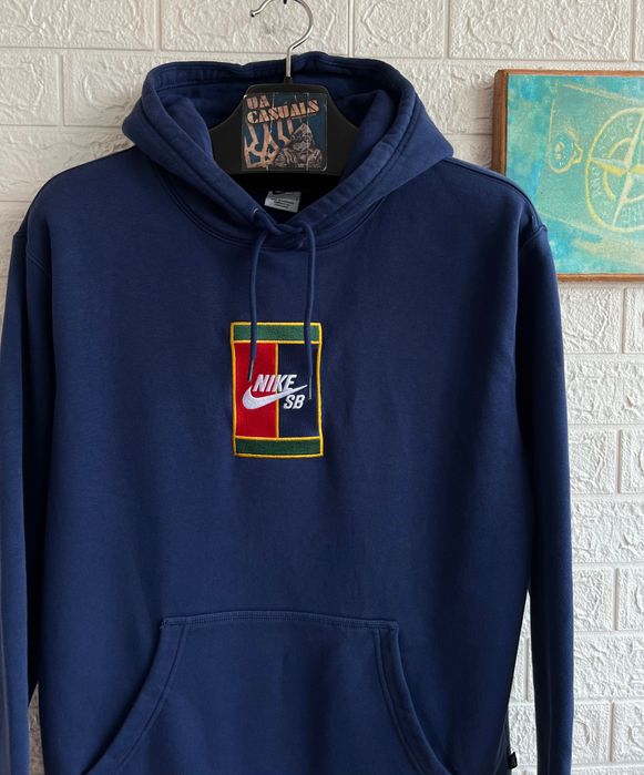 Худі Nike SB cort logo рM на флісі тепла кофта