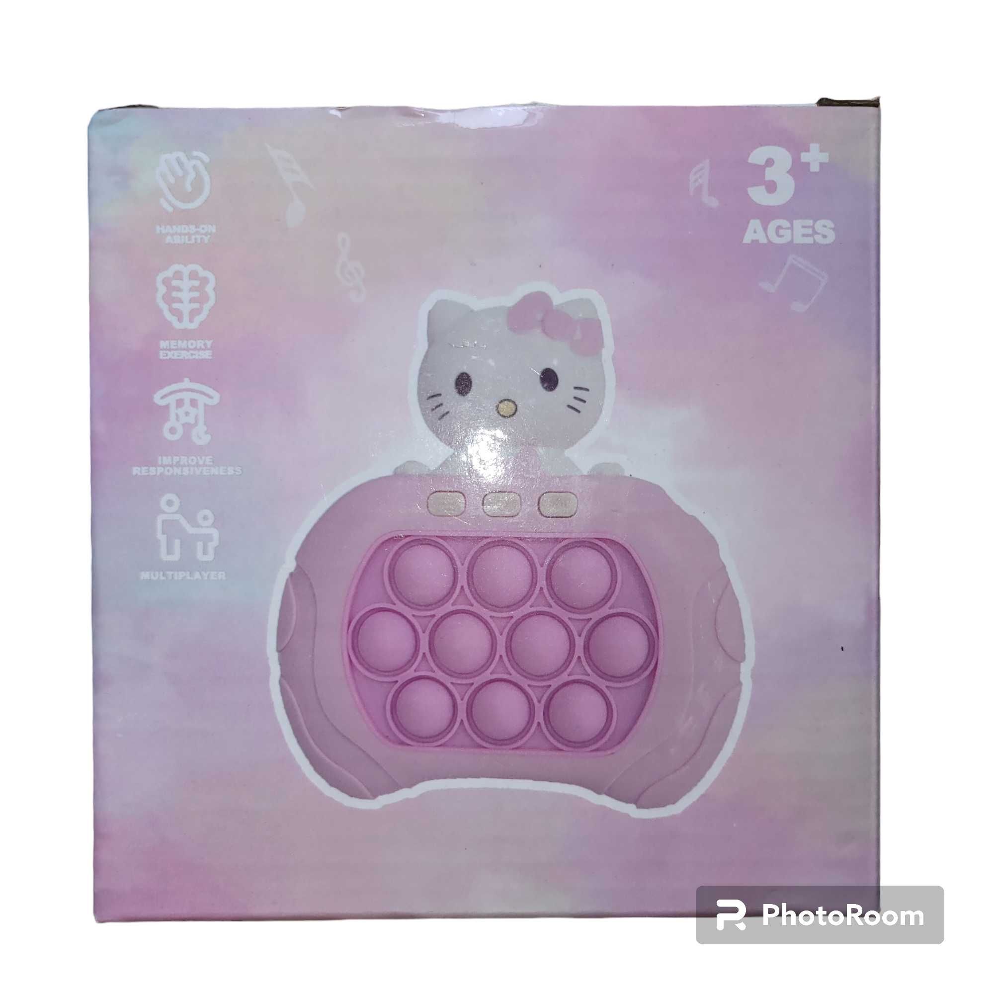 Konsola Pop it Gra Hello Kitty elektroniczna antystresowa #163