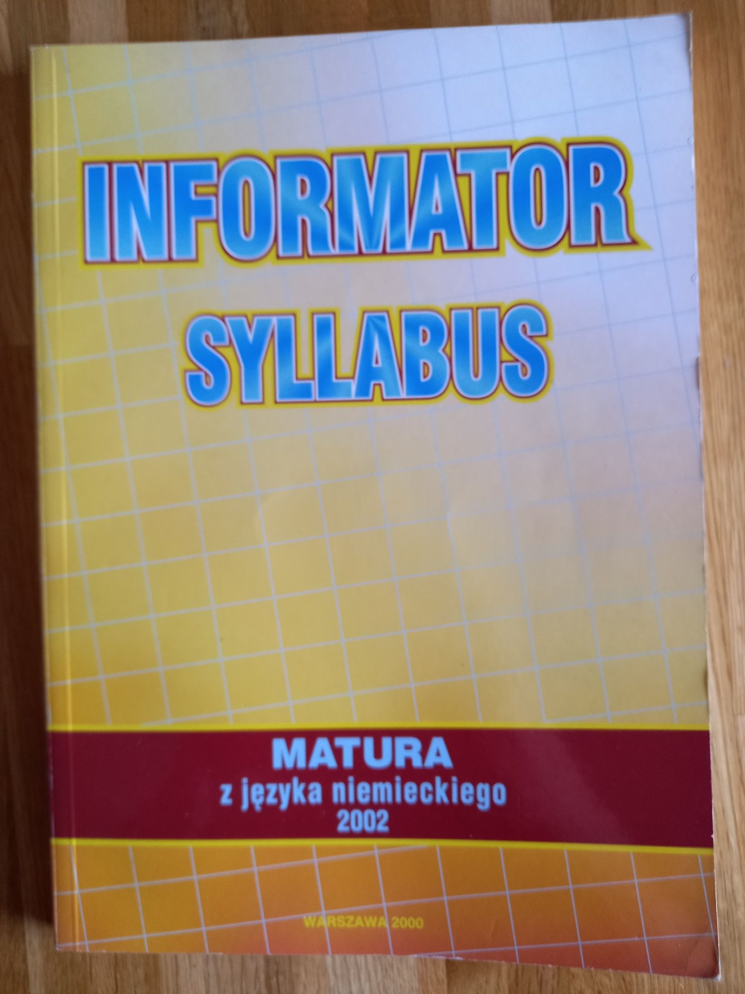 Sylabus informator matura