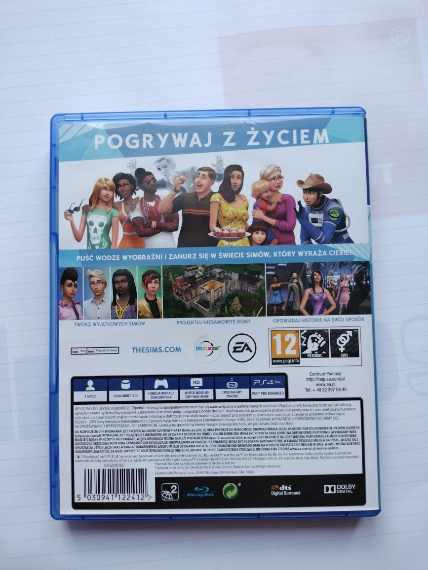 The Sims4 ps4 PlayStation 4 ps5 stan bdb