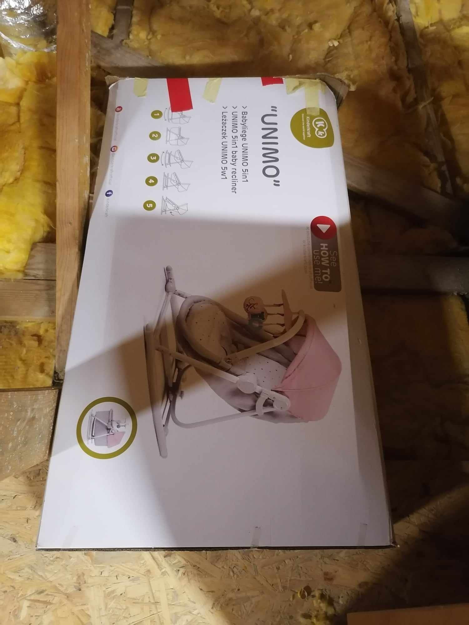 Leżaczek 5w1 Kinderkraft