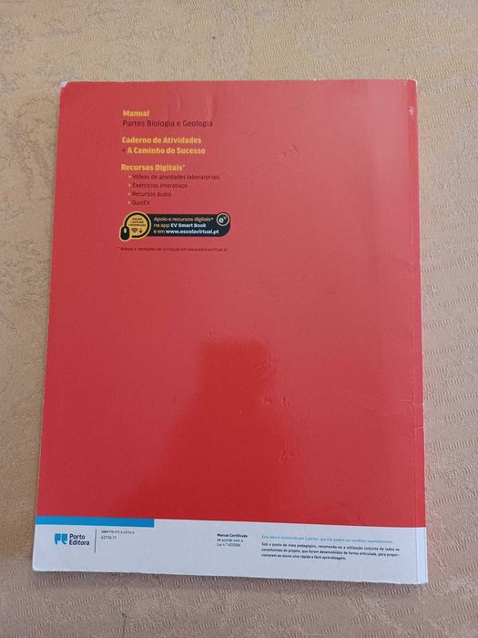 Manual - Odisseia - Biologia - 11.º ano