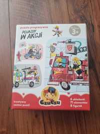 Puzzle Czuczu Pojazdy w akcji 3+