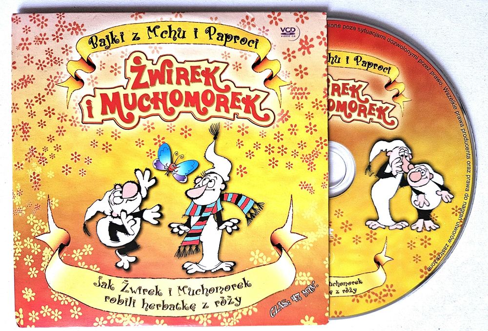 Żwirek i Muchomorek. Bajki z Mchu... Jak robili herbatę z róży VCD