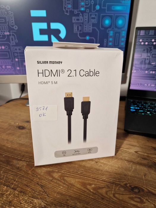 Kabel Silver Monkey HDMI 2.1 - HDMI 5m HDMI - HDMI 5 m (3571)