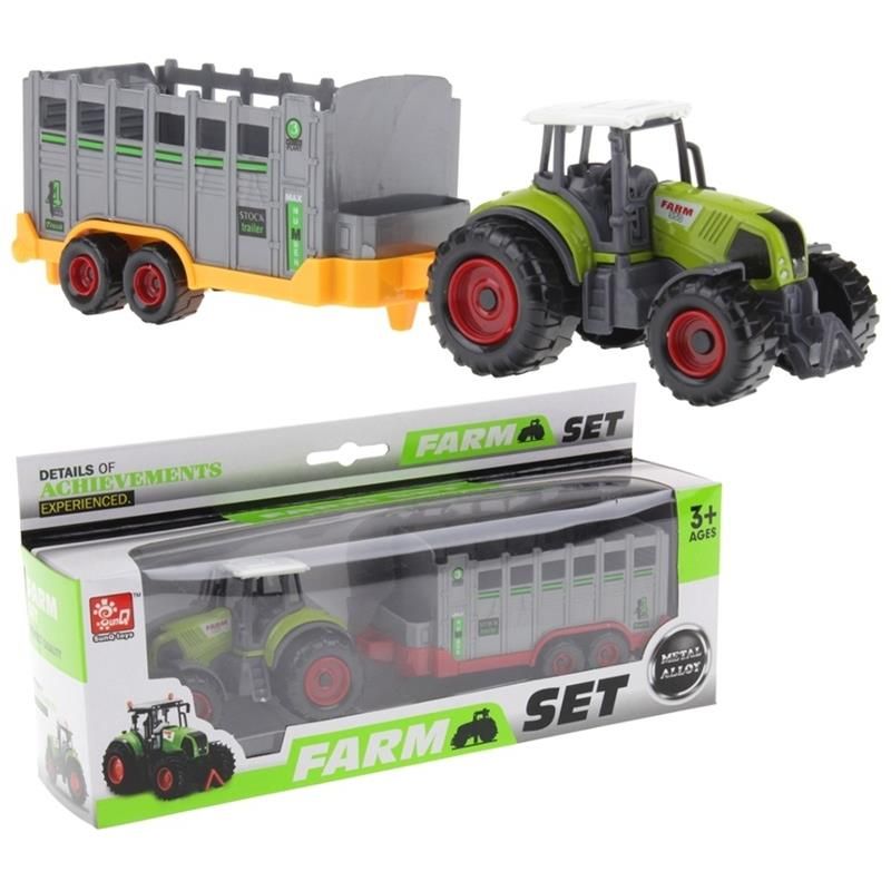 Maszyny Rolnicze Traktor z Przyczepką dla Zwierząt